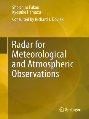 cover image of Radar for Meteorological and Atmospheric Observations